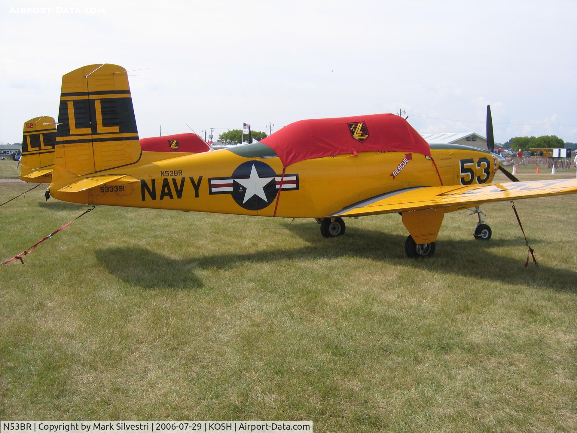 N53BR, 1953 Beech T-34A Mentor Mentor C/N G-152, Oshkosh 2006