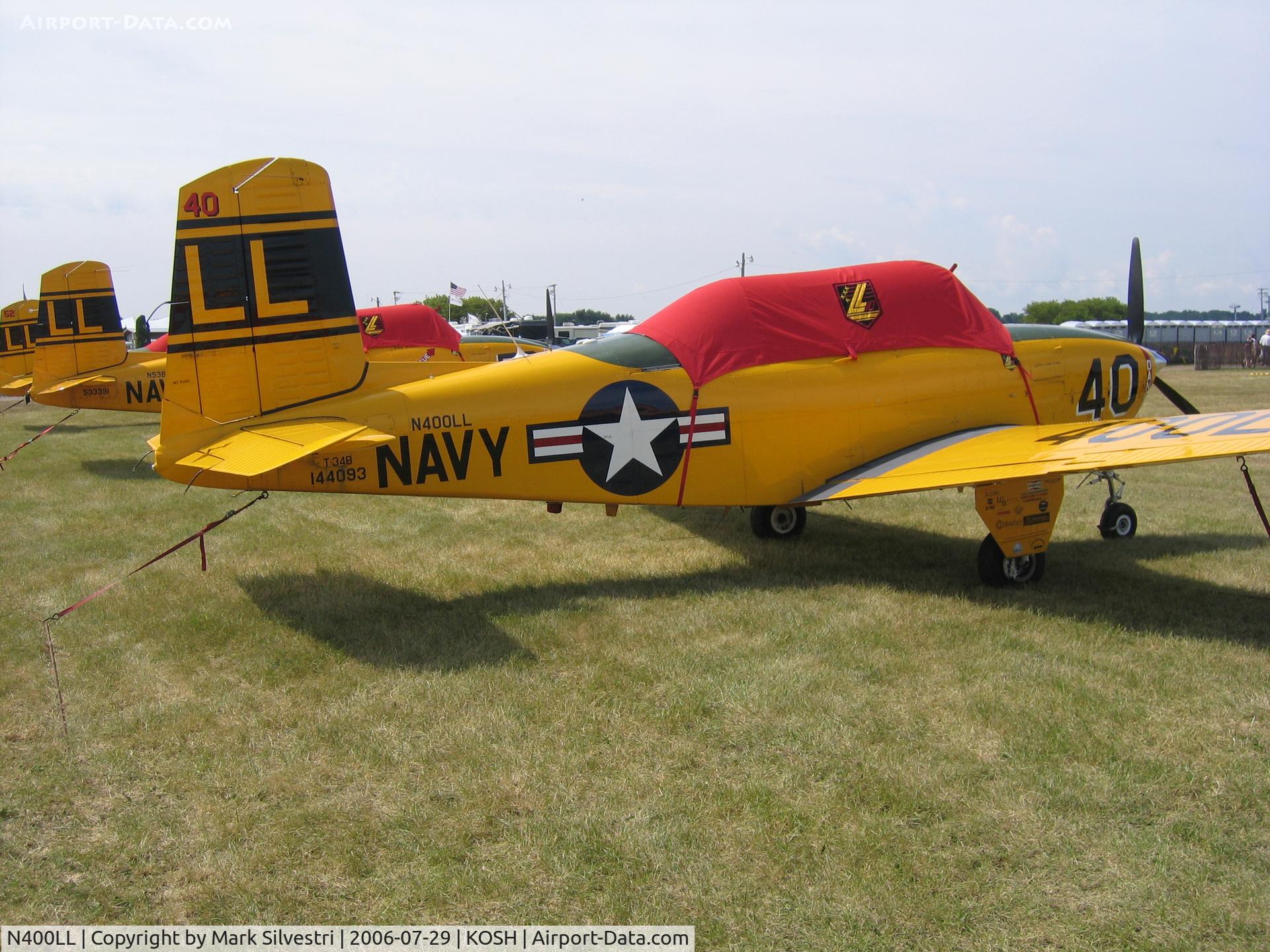N400LL, 1957 Beech T-34B Mentor C/N BG-400, Oshkosh 2006