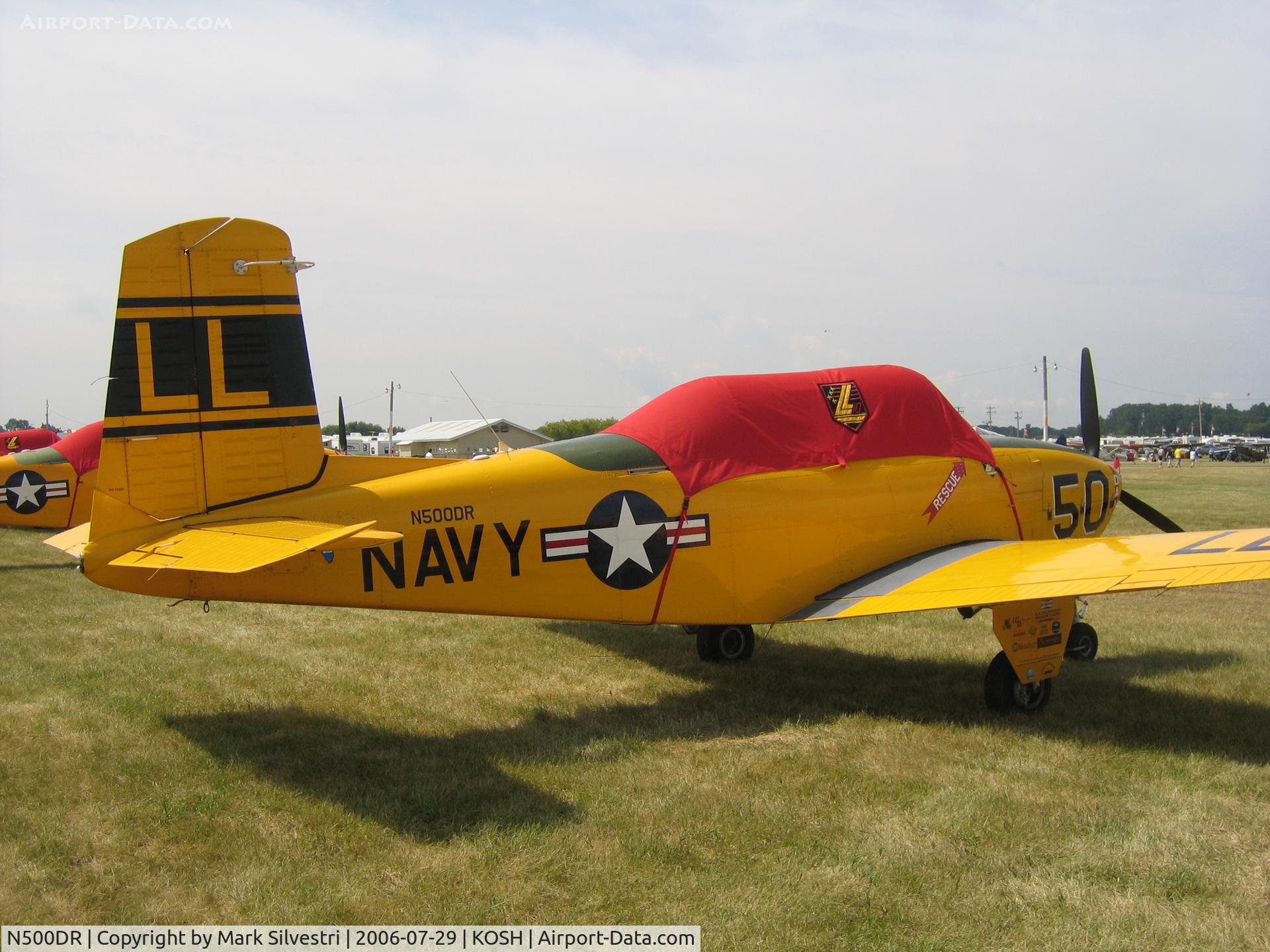 N500DR, 1954 Beech T-34A (A45) Mentor Mentor C/N G-31, Oshkosh 2006