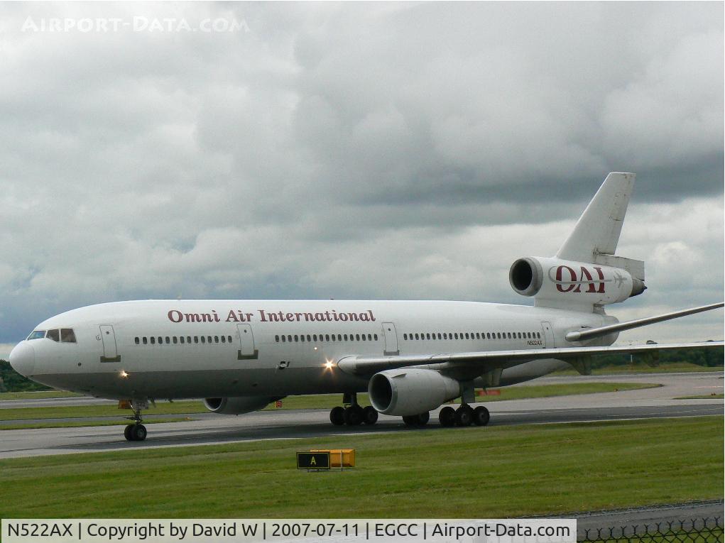 N522AX, 1988 McDonnell Douglas DC-10-30 C/N 48315, Taxing to the gate