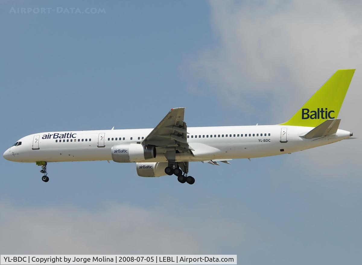 YL-BDC, 1999 Boeing 757-256 C/N 26253, Ex-