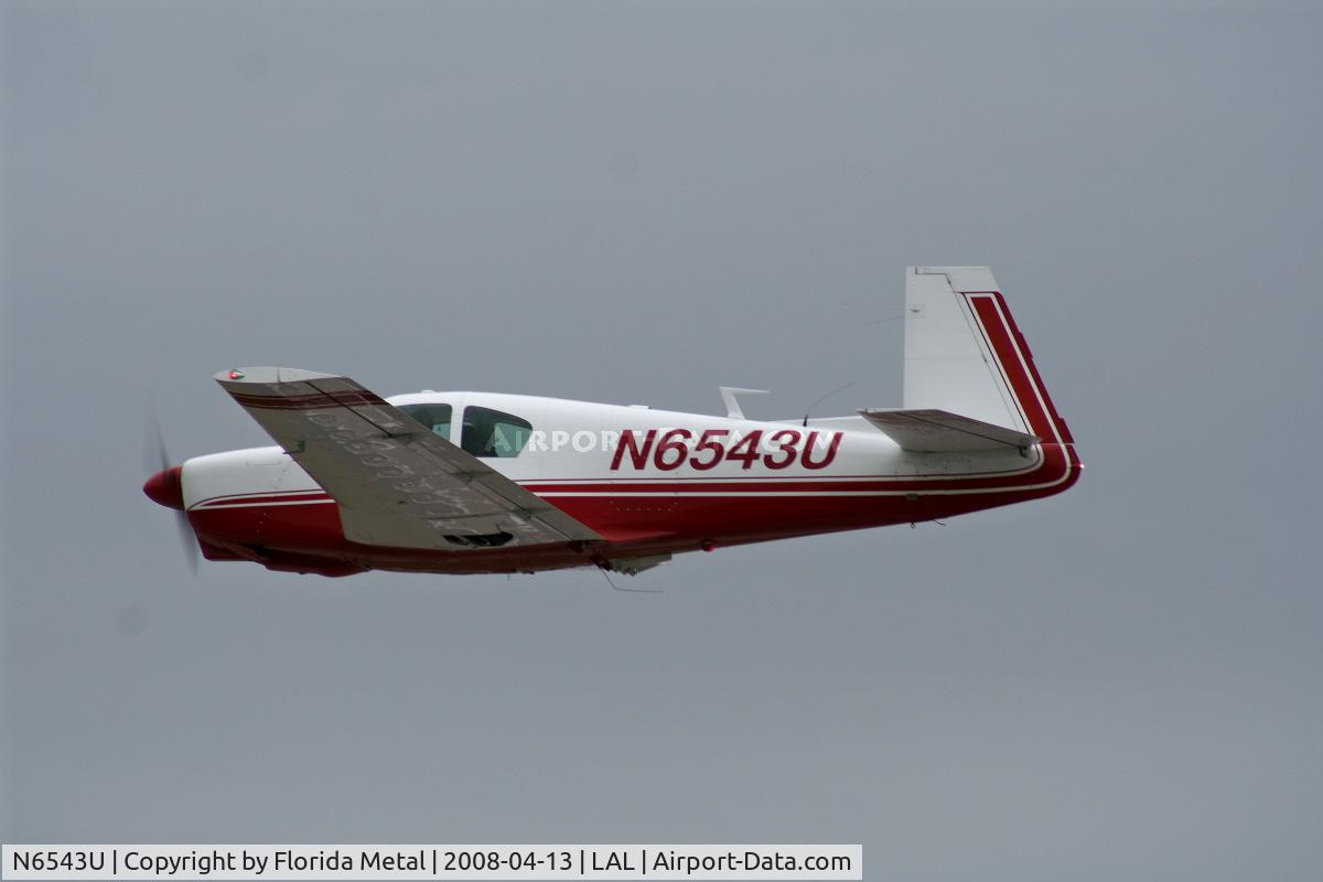 N6543U, 1962 Mooney M20C Ranger C/N 2326, Mooney M20C