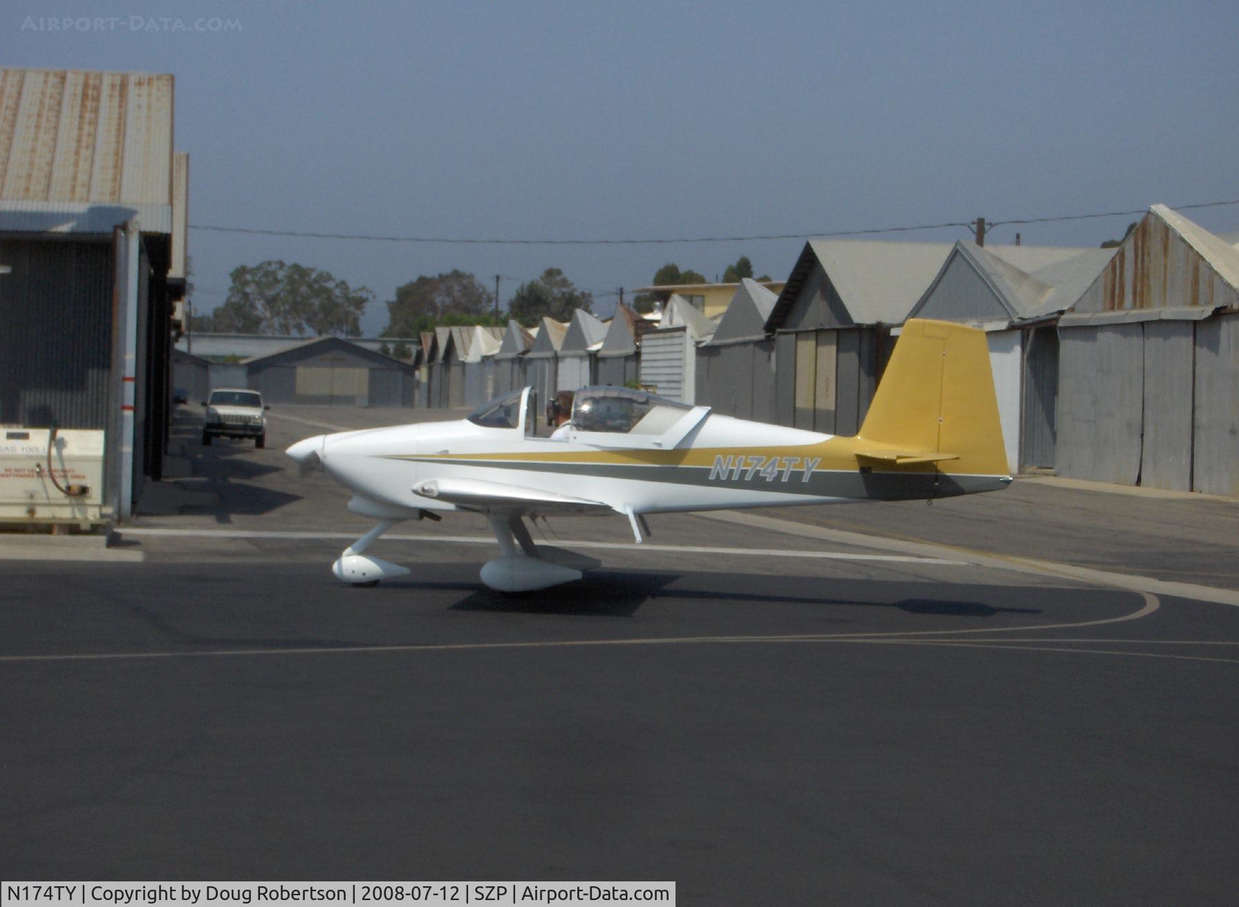 N174TY, 2004 Vans RV-7A C/N 70331, 2004 Yaberg VAN's RV-7A, taxi