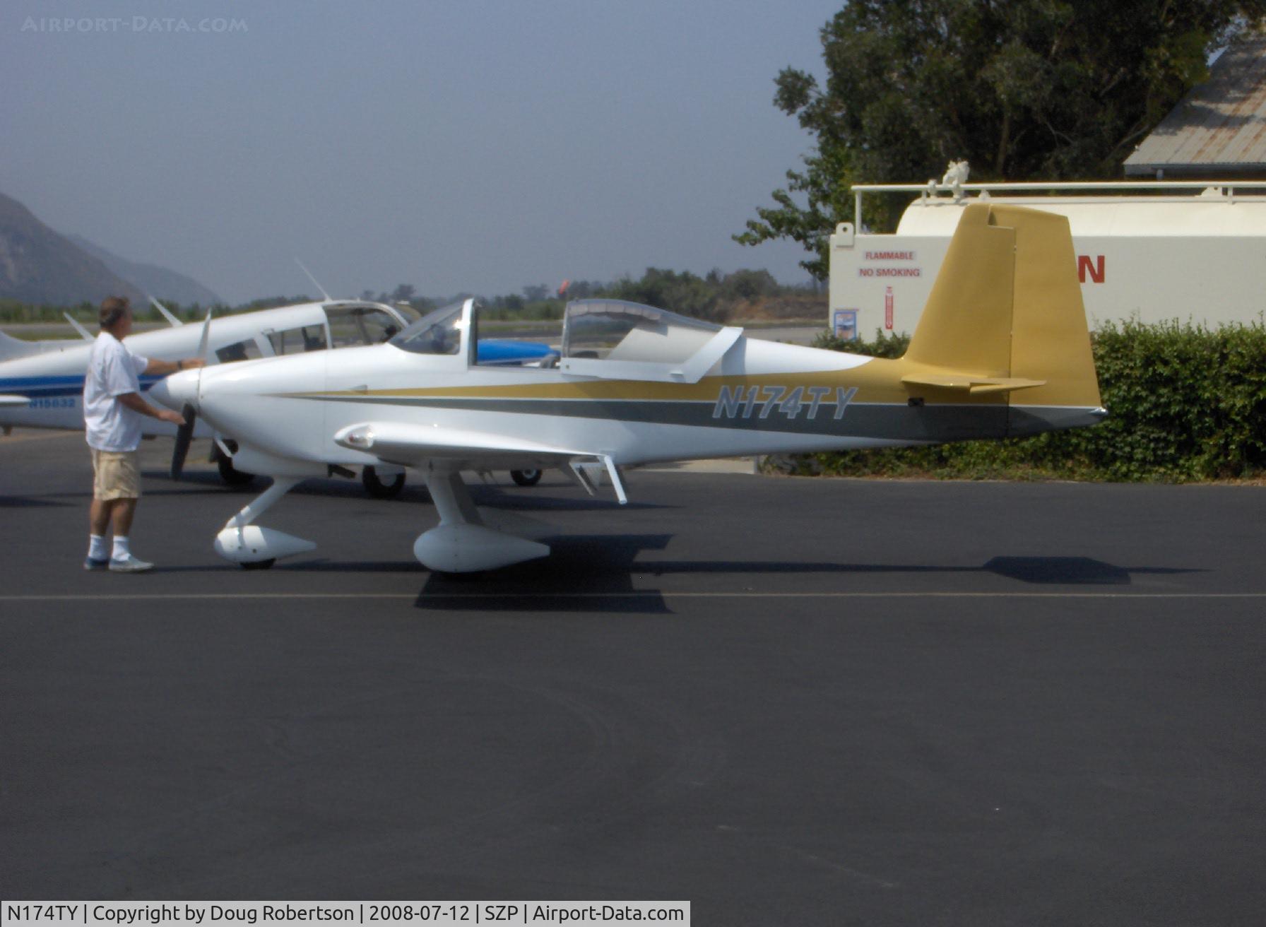 N174TY, 2004 Vans RV-7A C/N 70331, 2004 Yaberg VAN's RV-7A
