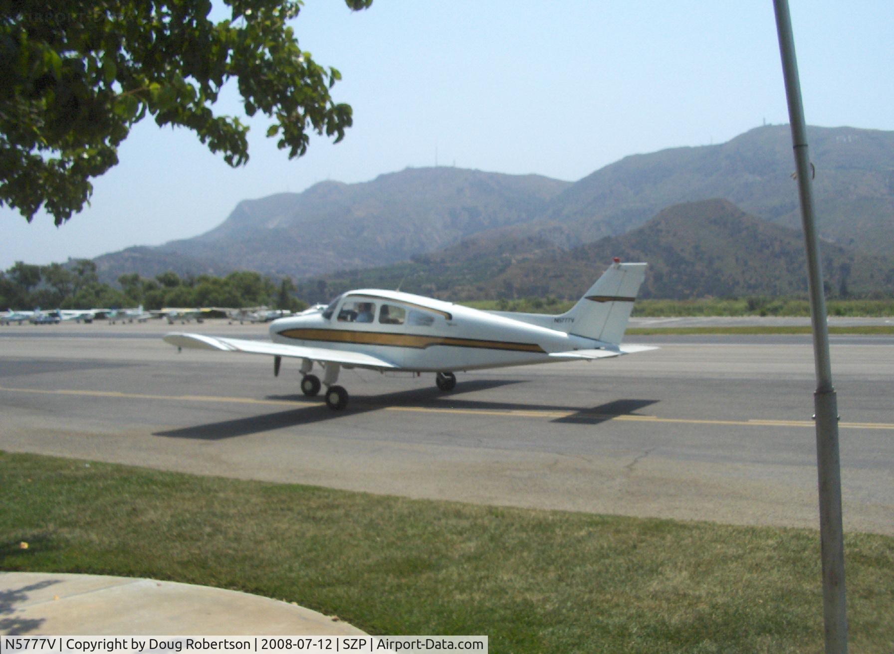 N5777V, 1966 Beech A23-24 Musketeer Super III C/N MA-29, 1966 Beech A23 24 MUSKETEER, Lycoming IO-360 200 Hp upgrade, taxi