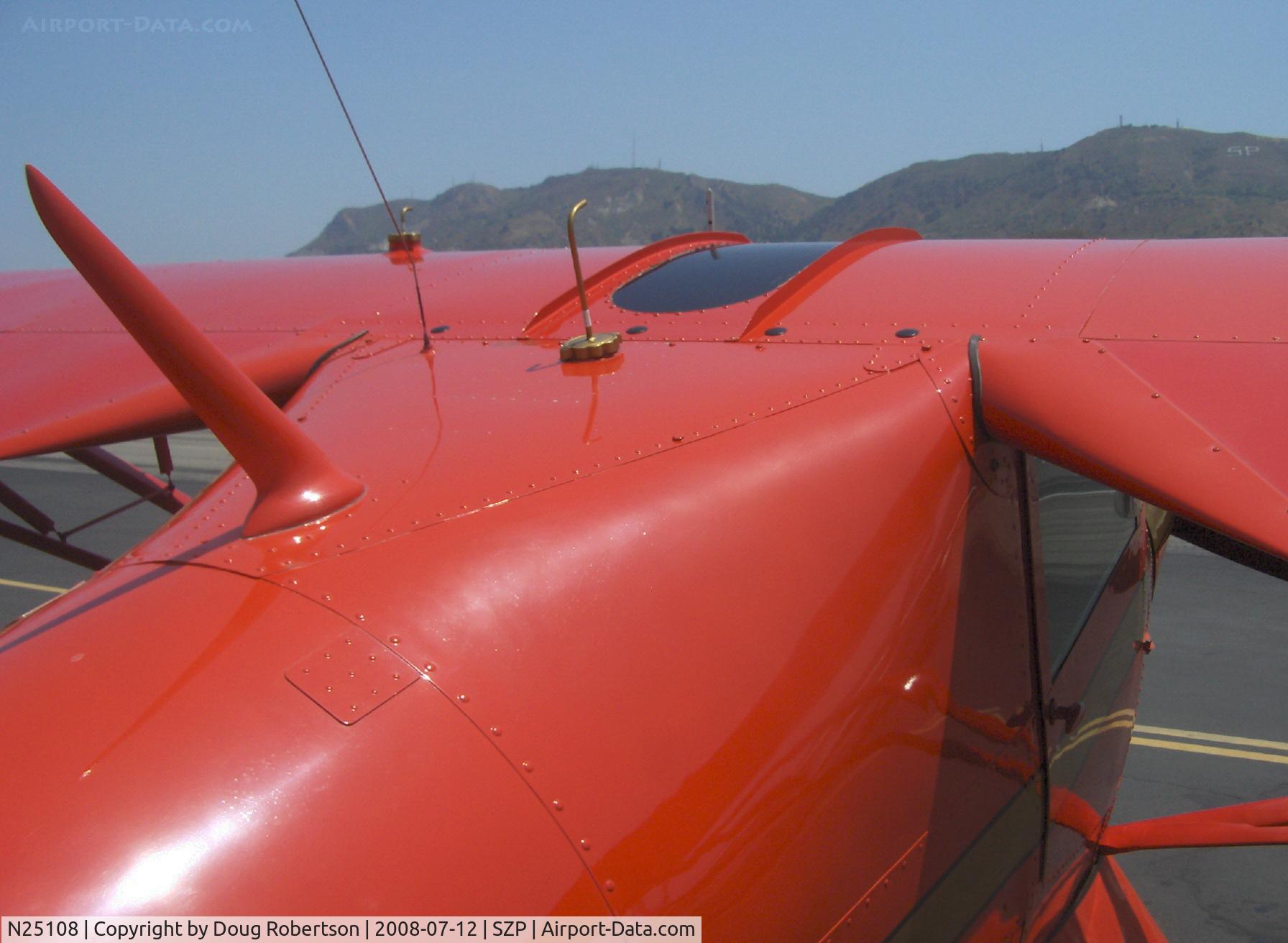 N25108, 1939 Luscombe 8A C/N 1032, 1939 Luscombe 8A, Continental A&C-65 65 Hp, standard skylight over cabin