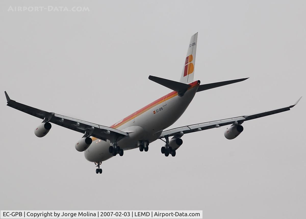 EC-GPB, 1997 Airbus A340-313X C/N 193, 