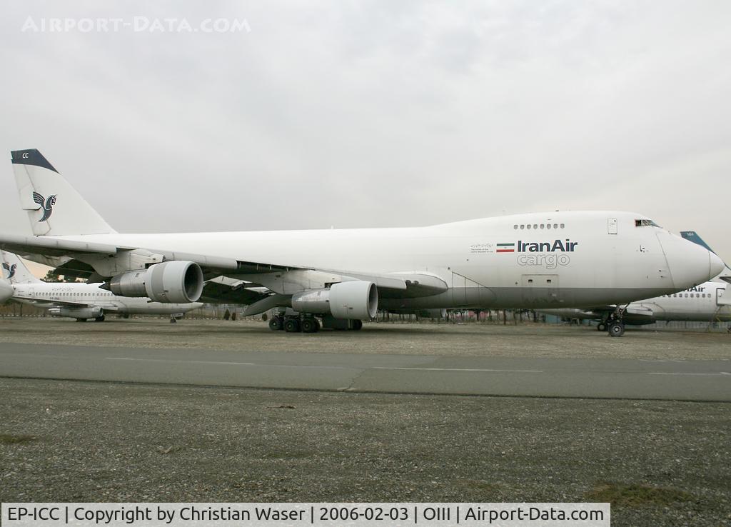 EP-ICC, 1978 Boeing 747-2J9F C/N 21514, Iran Air Cargo