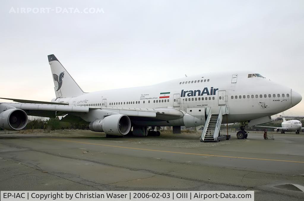 EP-IAC, 1977 Boeing 747SP-86 C/N 21093, Iran Air
