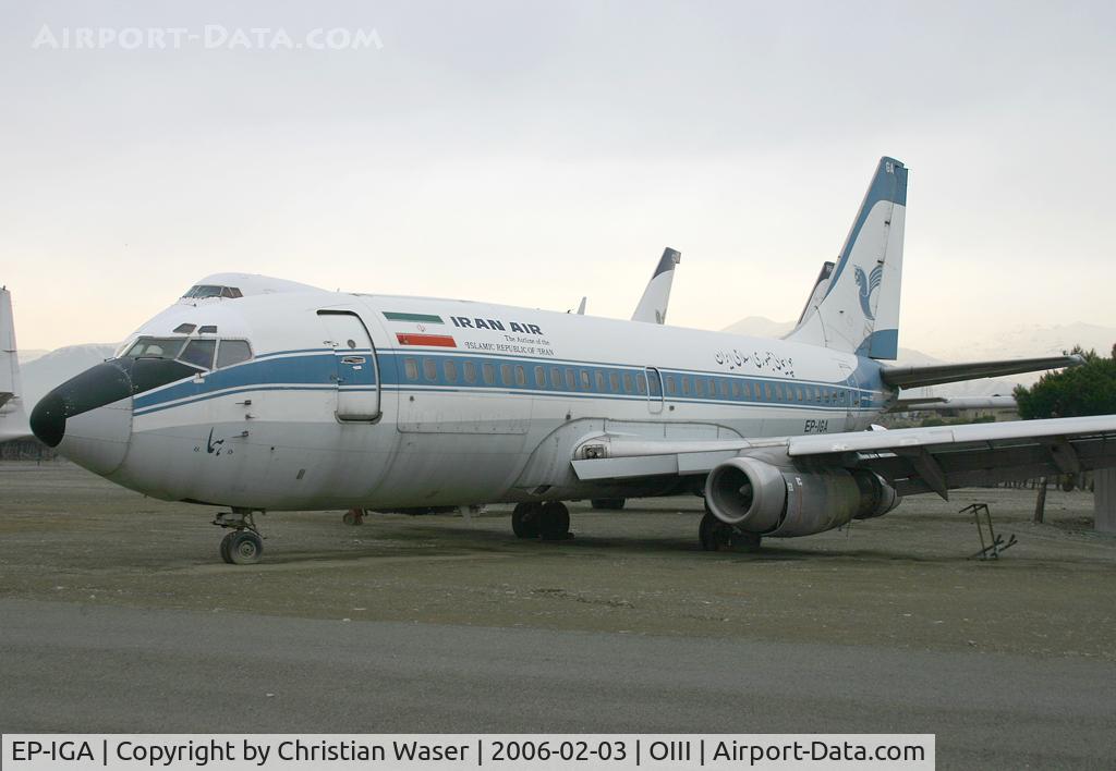 EP-IGA, 1974 Boeing 737-270C C/N 20892, Iran Air