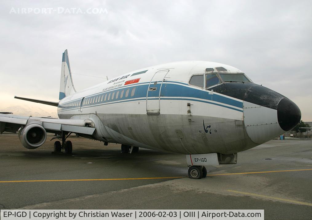 EP-IGD, 1974 Boeing 737-270C C/N 20893, Iran Air