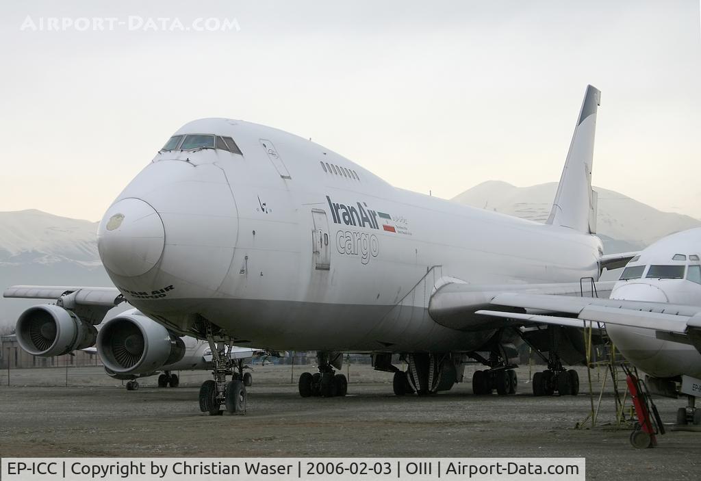 EP-ICC, 1978 Boeing 747-2J9F C/N 21514, Iran Air Cargo