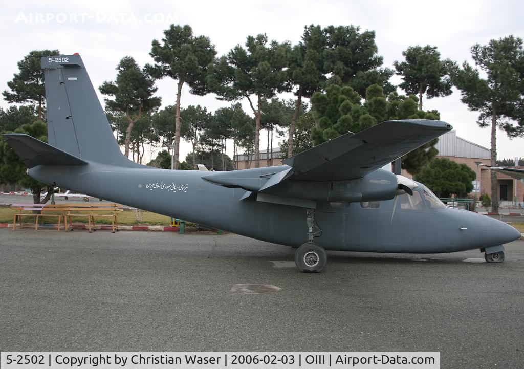 5-2502, Rockwell 500S Shrike Commander C/N 3141, Iran Air Force