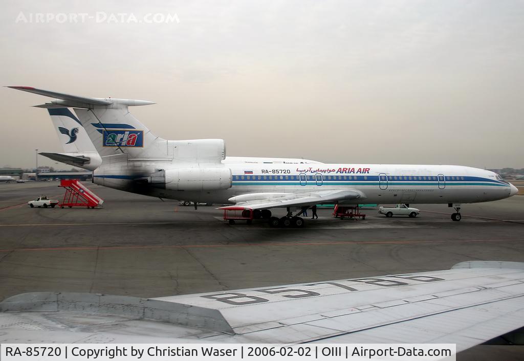 RA-85720, 1991 Tupolev Tu-154M C/N 91A902, Aria Air