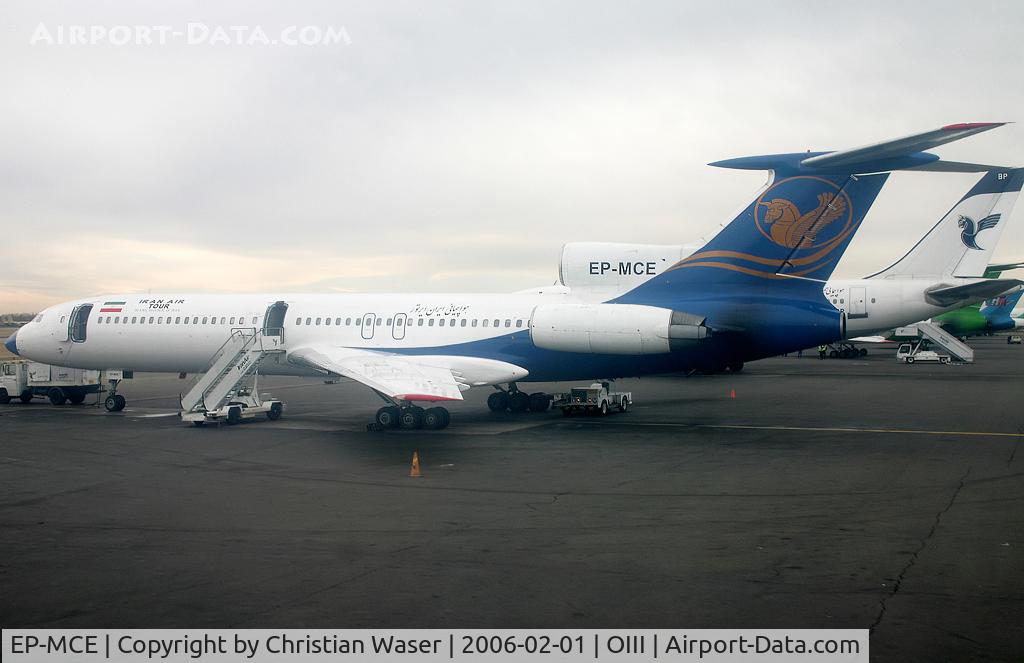 EP-MCE, 1989 Tupolev Tu-154M C/N 89A799, Iran Air Tour