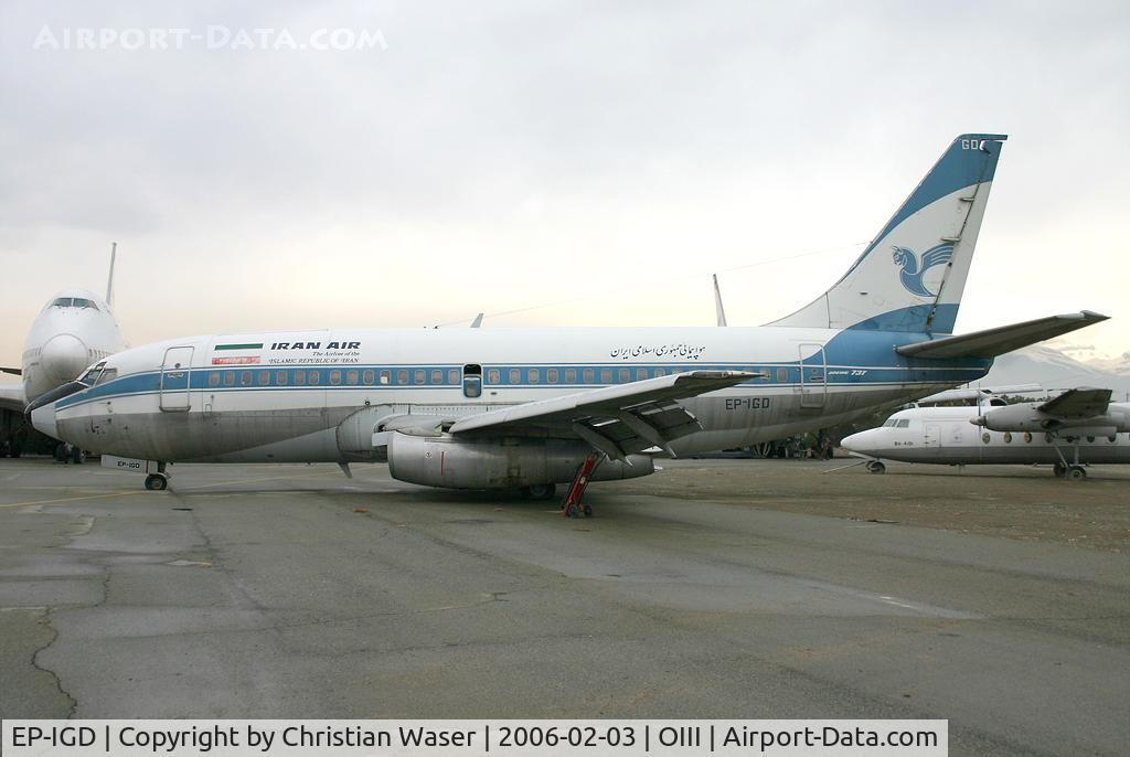 EP-IGD, 1974 Boeing 737-270C C/N 20893, Iran Air