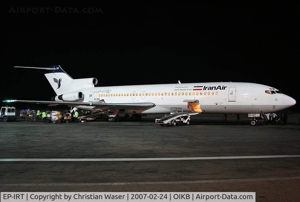 EP-IRT, 1974 Boeing 727-286 C/N 21078, Iran Air