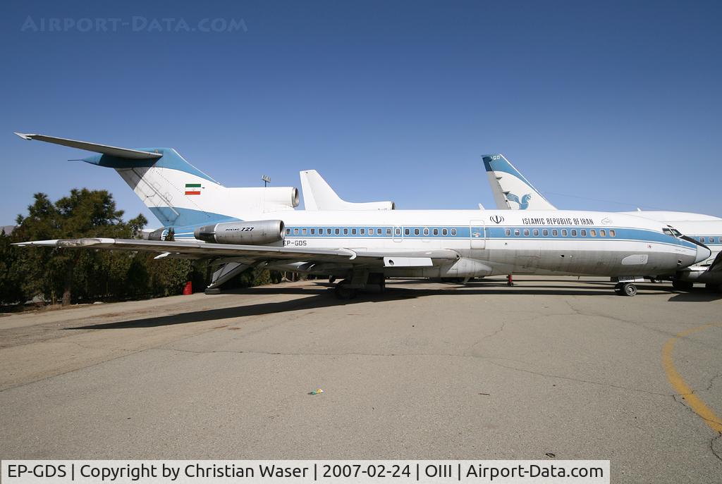 EP-GDS, 1967 Boeing 727-81 C/N 19557, Iran Government
