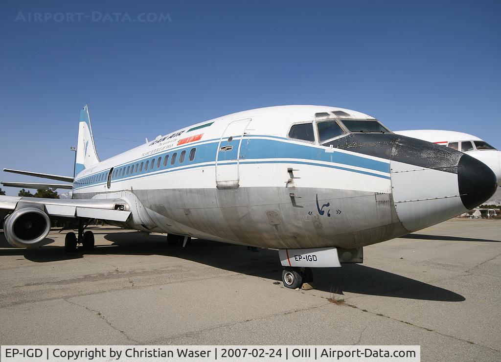 EP-IGD, 1974 Boeing 737-270C C/N 20893, Iran Air
