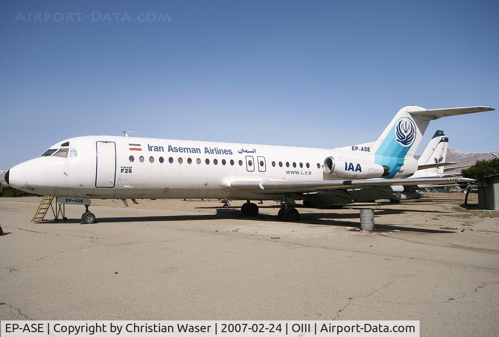 EP-ASE, 1979 Fokker F-28-4000 Fellowship C/N 11135, Iran Aseman