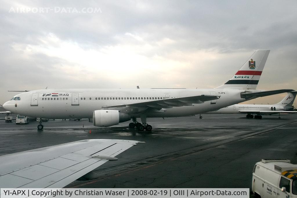 YI-APX, 1983 Airbus A300B4-2C C/N 239, Iraq Government