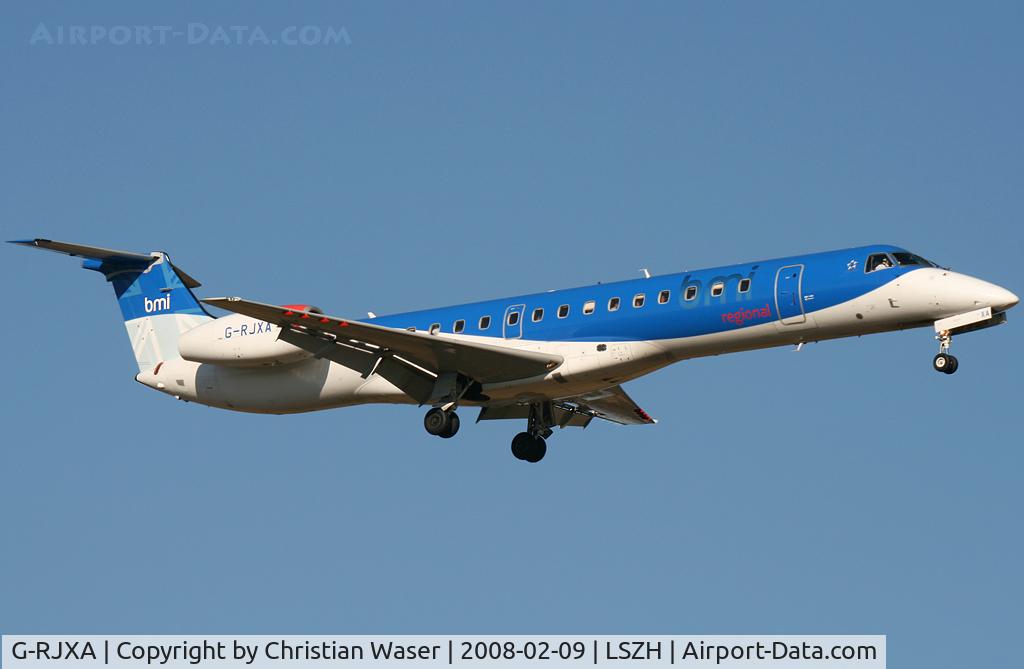 G-RJXA, 1999 Embraer EMB-145EP (ERJ-145EP) C/N 145136, bmi regional