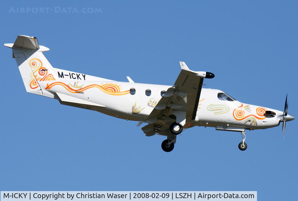 M-ICKY, 2003 Pilatus PC-12/45 C/N 508, untitled
