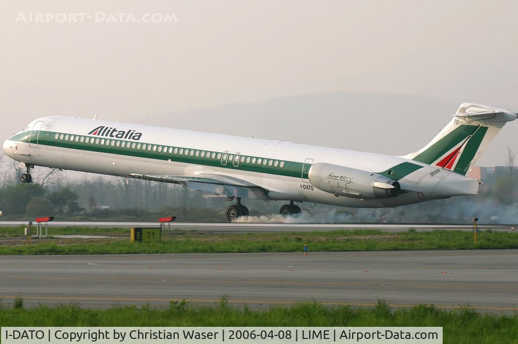 I-DATO, 1993 McDonnell Douglas MD-82 (DC-9-82) C/N 53219/2062, Alitalia