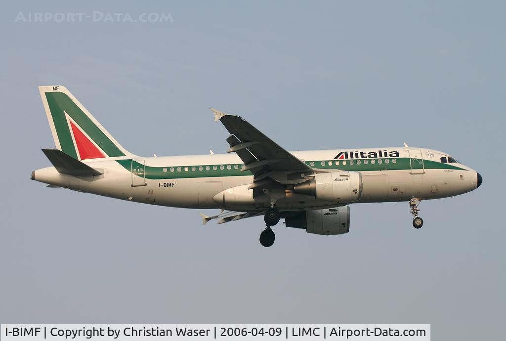 I-BIMF, 2003 Airbus A319-112 C/N 2083, Alitalia