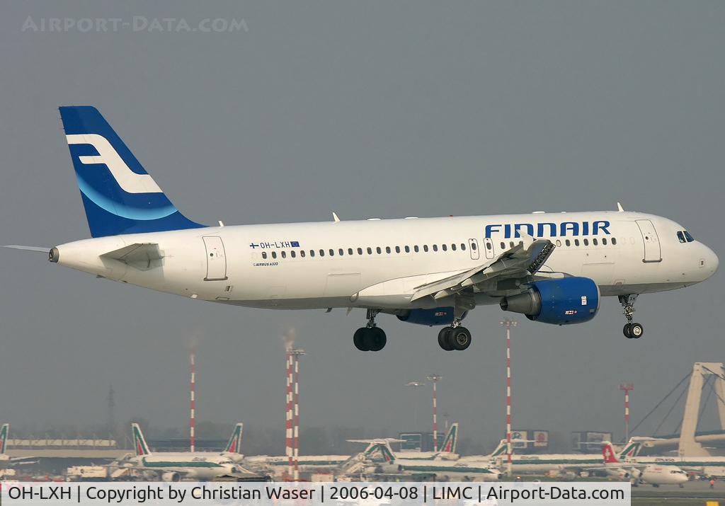 OH-LXH, 2002 Airbus A320-214 C/N 1913, Finnair