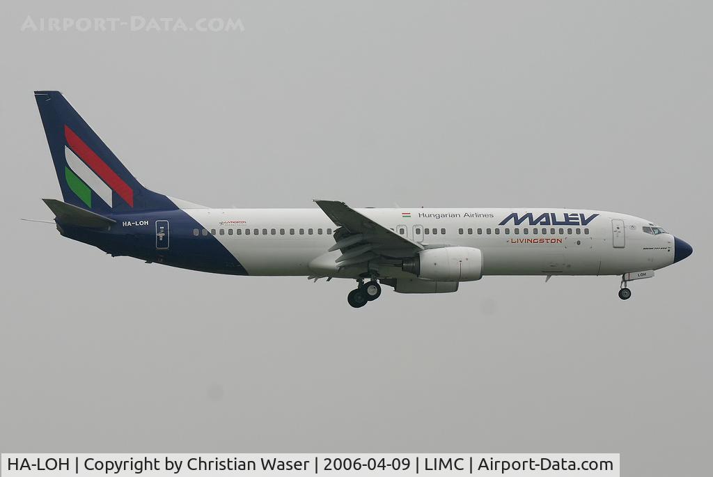 HA-LOH, 2004 Boeing 737-8Q8 C/N 30667, Malev (Livingston)