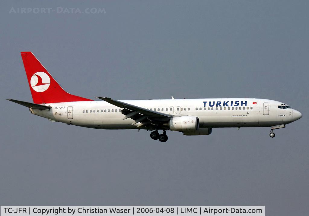 TC-JFR, 1999 Boeing 737-8F2 C/N 29779, Turkish Airlines
