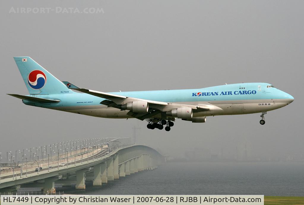 HL7449, 2000 Boeing 747-4B5F/SCD C/N 26411, Korean Air Cargo