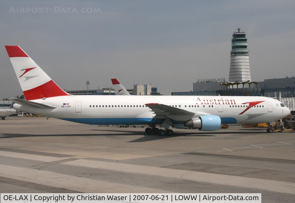 OE-LAX, 1992 Boeing 767-3Z9/ER C/N 27095, Austrian