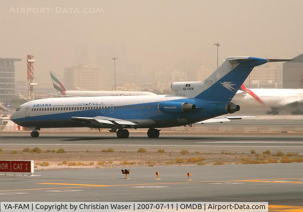YA-FAM, 1977 Boeing 727-223 C/N 21088, Ariana