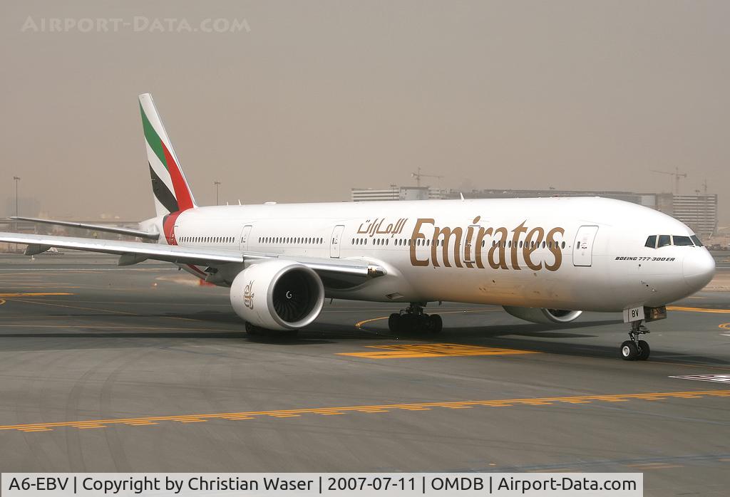 A6-EBV, 2006 Boeing 777-31H/ER C/N 32728, Emirates