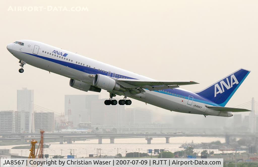 JA8567, 1993 Boeing 767-381 C/N 25656, ANA