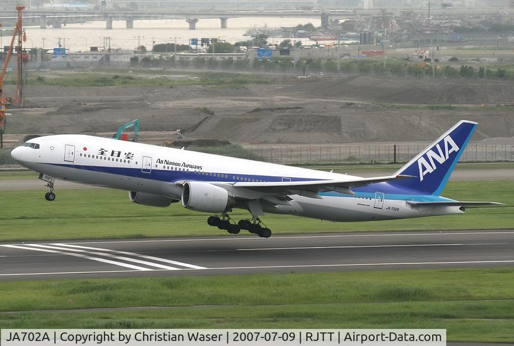 JA702A, 1997 Boeing 777-281 C/N 27033, ANA