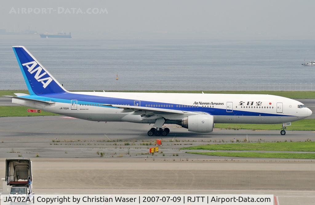 JA702A, 1997 Boeing 777-281 C/N 27033, ANA