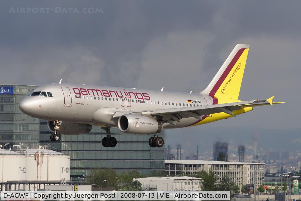 D-AGWF, 2007 Airbus A319-132 C/N 3172, 2007 Airbus A319-132