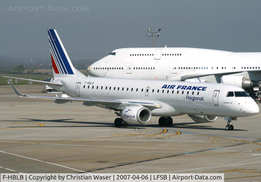 F-HBLB, 2007 Embraer 190LR (ERJ-190-100LR) C/N 19000060, Air France Regonal