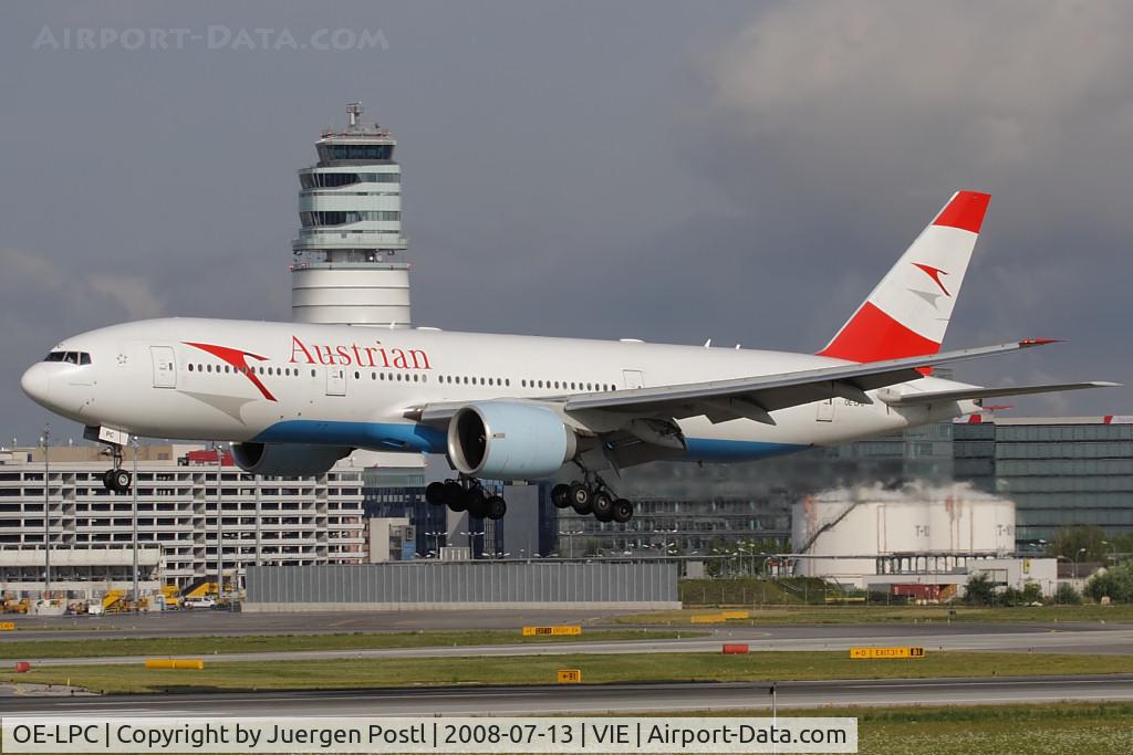 OE-LPC, 2002 Boeing 777-2Z9/ER C/N 29313, Boeing 777-2Z9