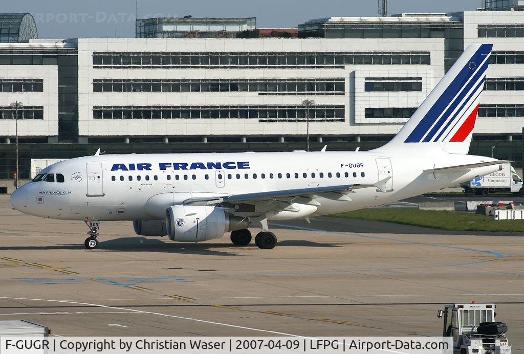 F-GUGR, 2007 Airbus A318-111 C/N 3009, Air France