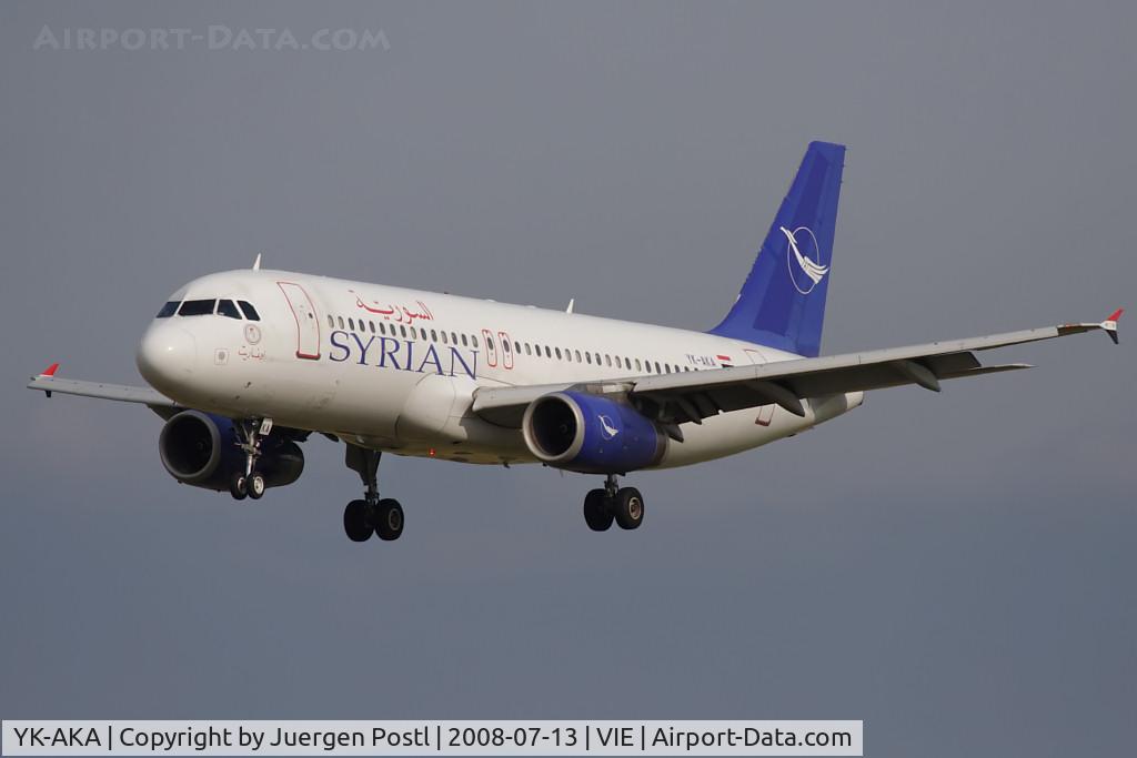YK-AKA, 1998 Airbus A320-232 C/N 886, 1998 Airbus A320-232