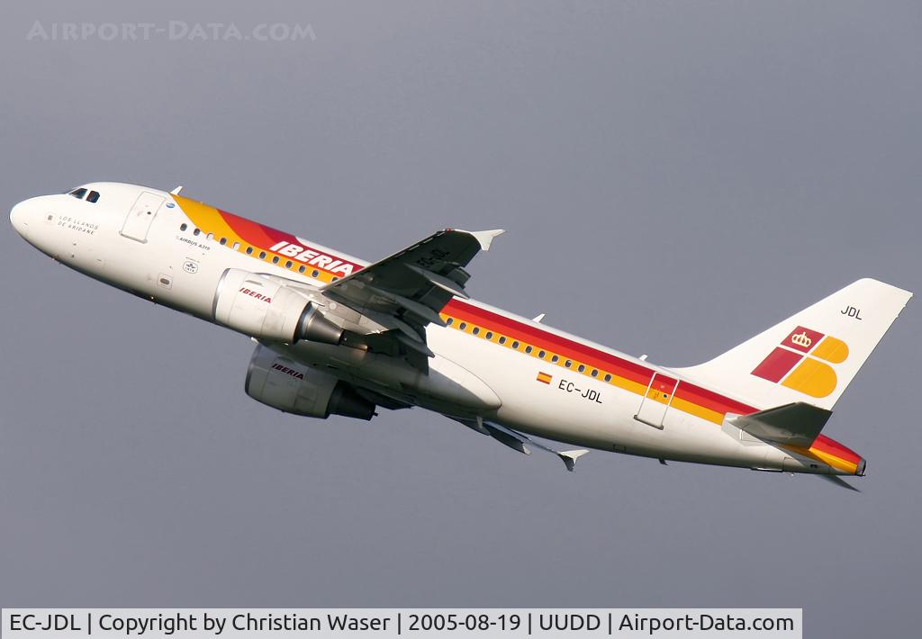 EC-JDL, 2004 Airbus A319-111 C/N 2365, Iberia