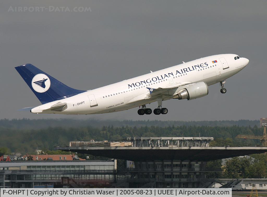 F-OHPT, 1990 Airbus A310-304 C/N 526, Mongolian