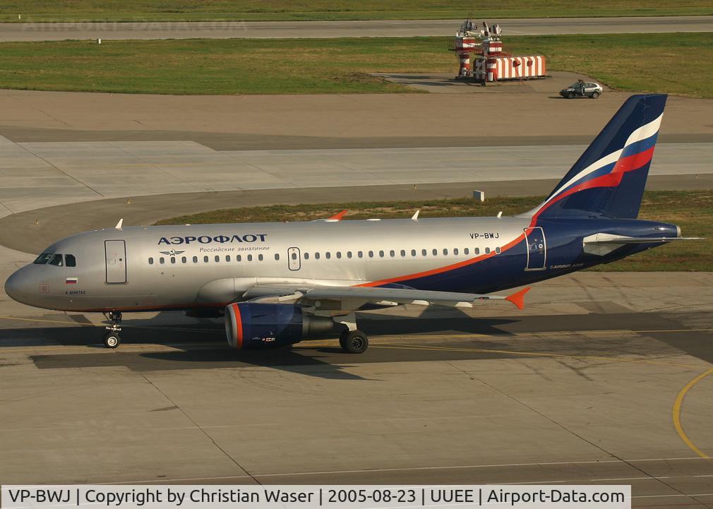 VP-BWJ, 2004 Airbus A319-111 C/N 2179, Aeroflot