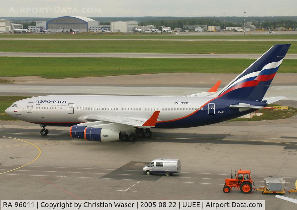 RA-96011, 1994 Ilyushin Il-96-300 C/N 74393201008, Aeroflot