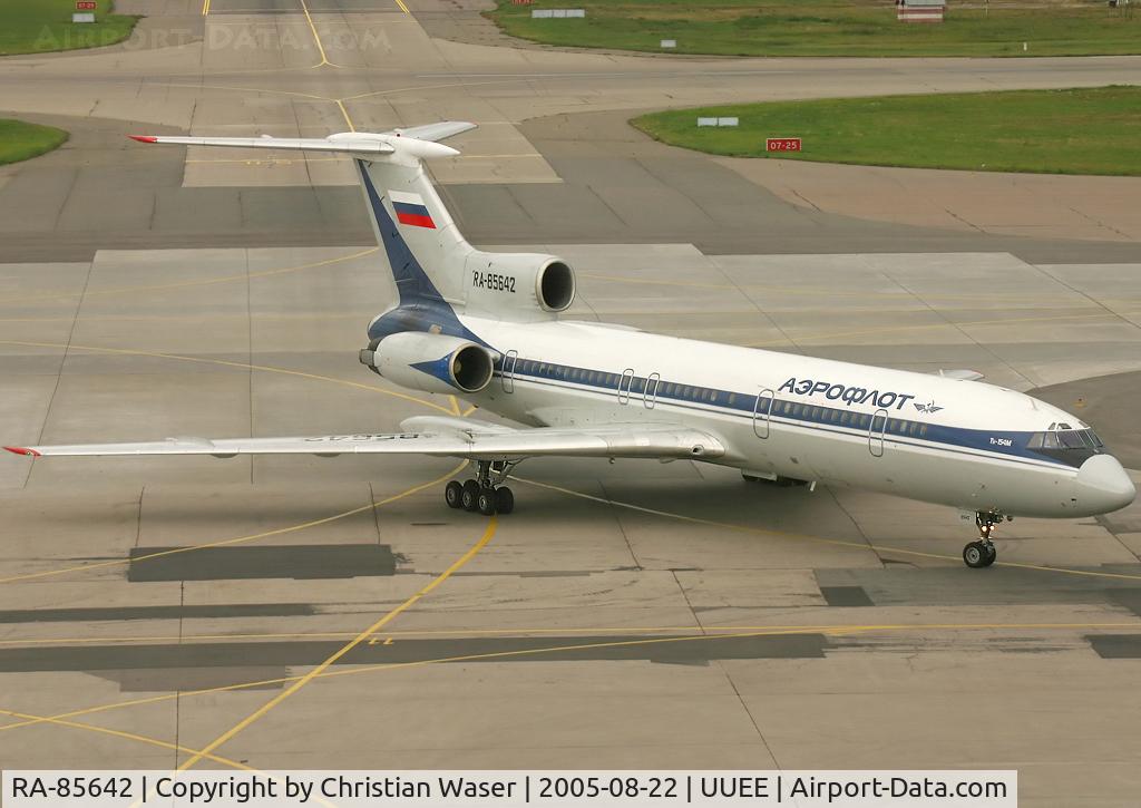 RA-85642, 1988 Tupolev Tu-154M C/N 88A778, Aeroflot