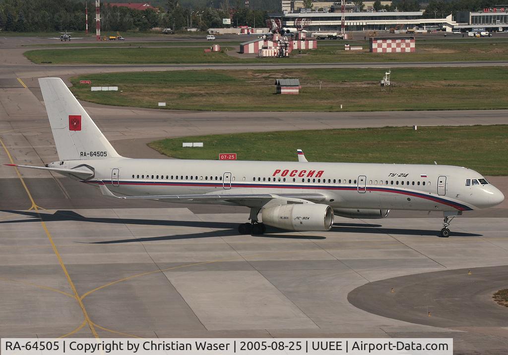 RA-64505, 2003 Tupolev Tu-214 C/N 42204005, Tu-215